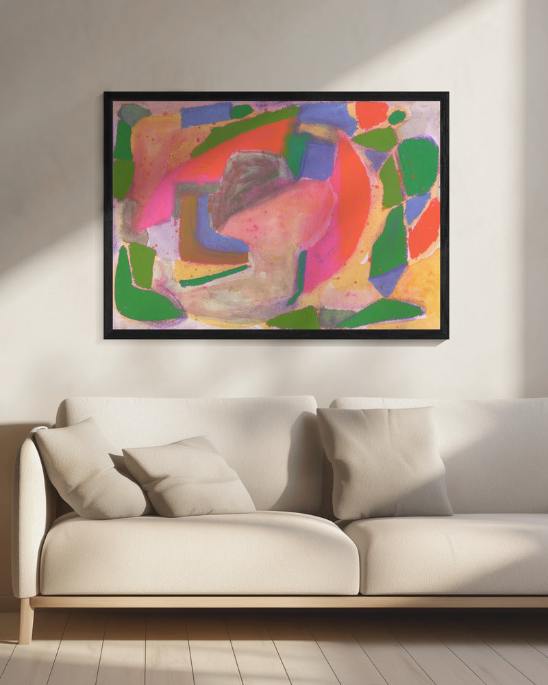 Aquarel & pastel Abstract | Canvas