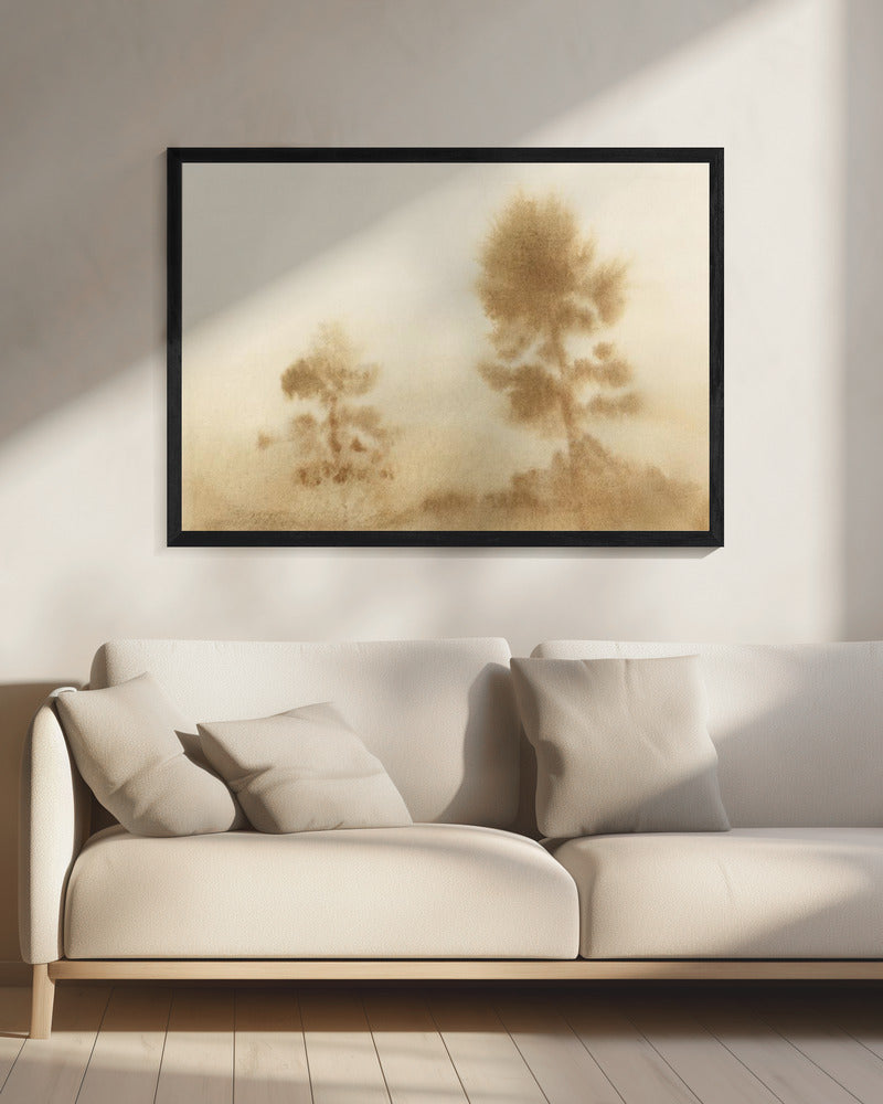 Mistige Weide | Canvas