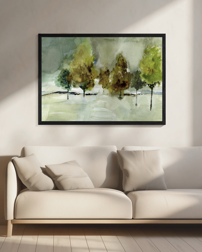 Fluisterende bossen | Canvas