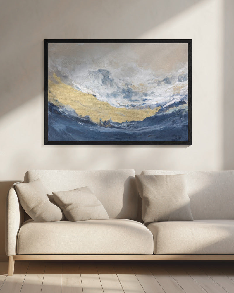 Gouden Horizon Golf | Canvas
