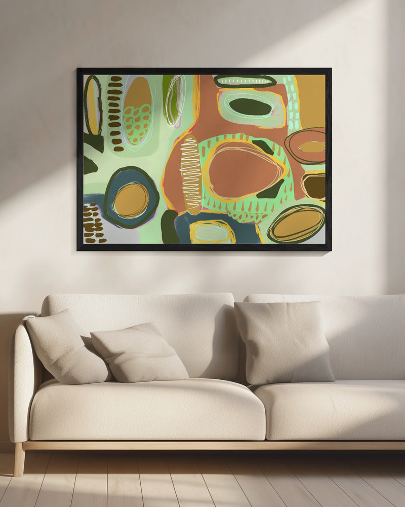 Abstract organisch | Canvas