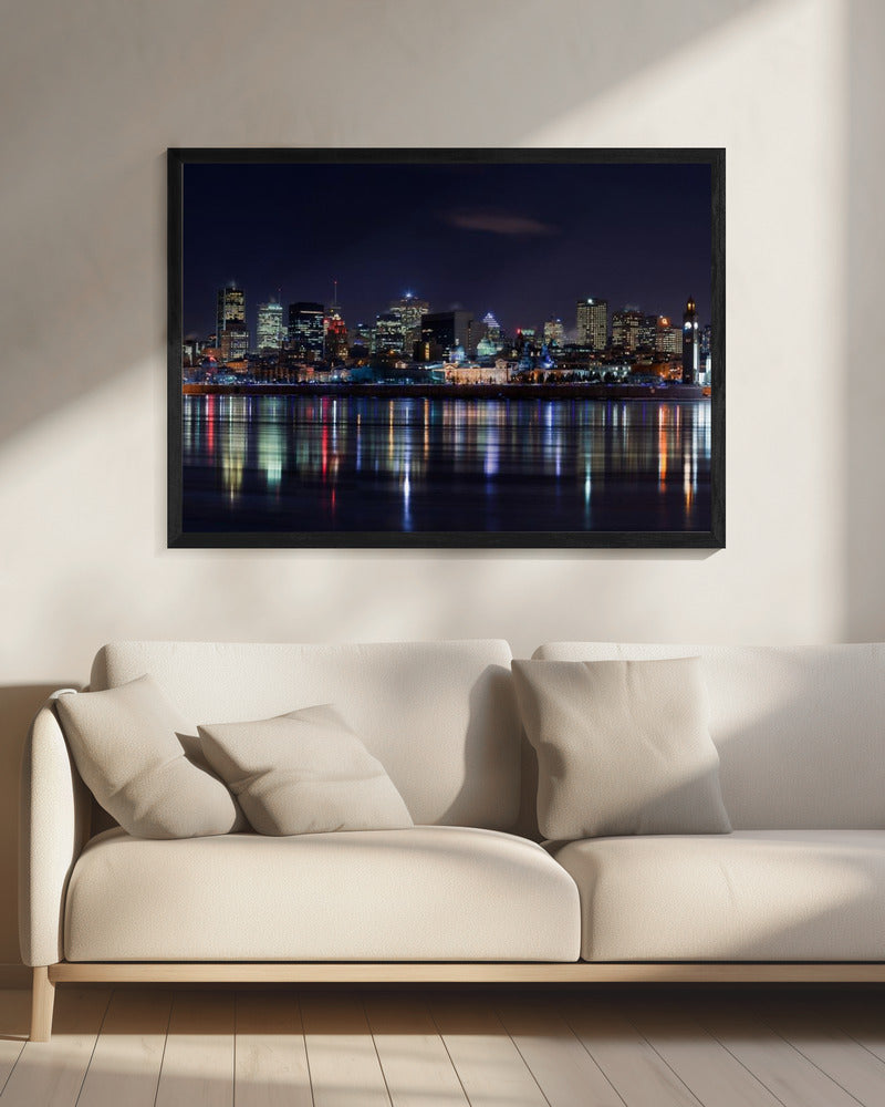 Montreal Nacht | Canvas