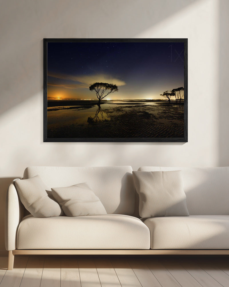 Maanopkomst | Canvas