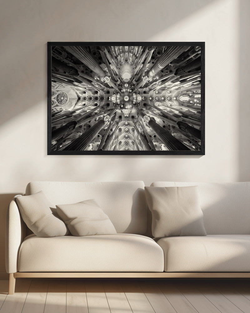 Kunstmatig bos - Sagrada Familia | Canvas