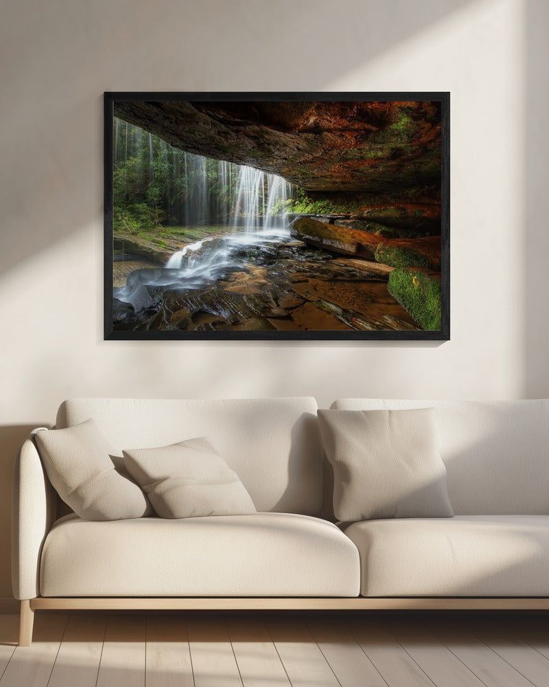 Onder de richel | Canvas