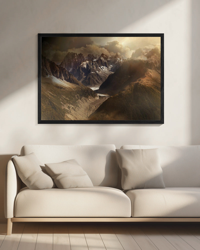 Mont Blanc Massief | Canvas