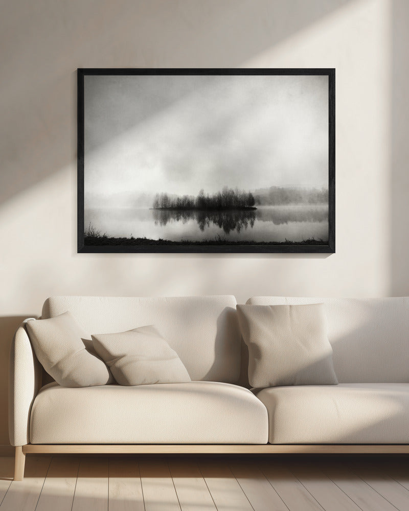 eiland van stilte | Canvas