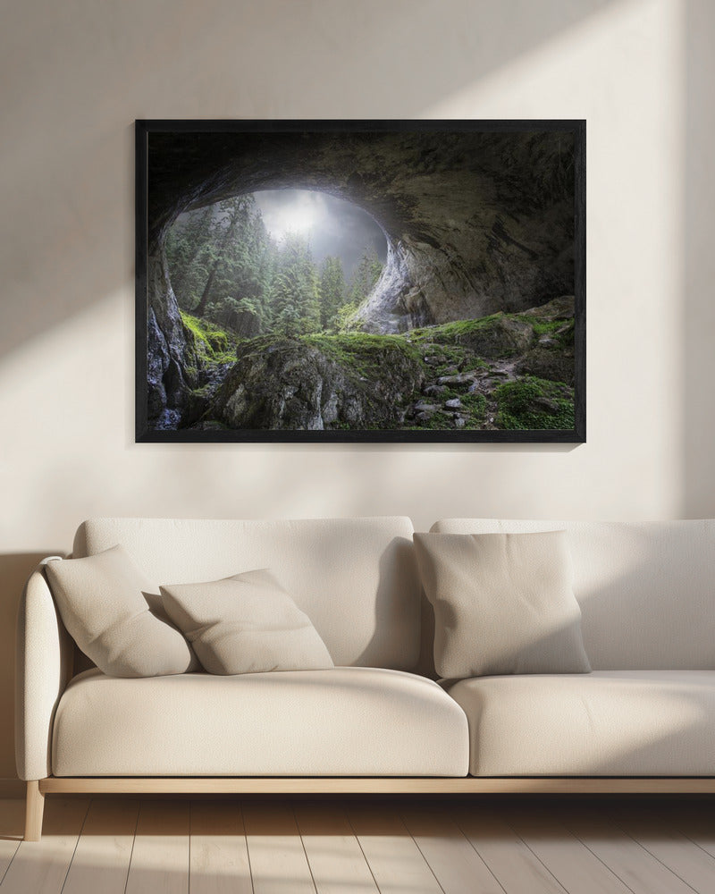 Kijkje in de hemel | Canvas