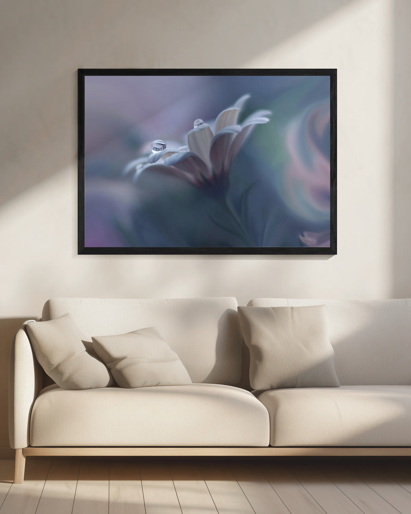 Achter gesloten ogen... | Canvas