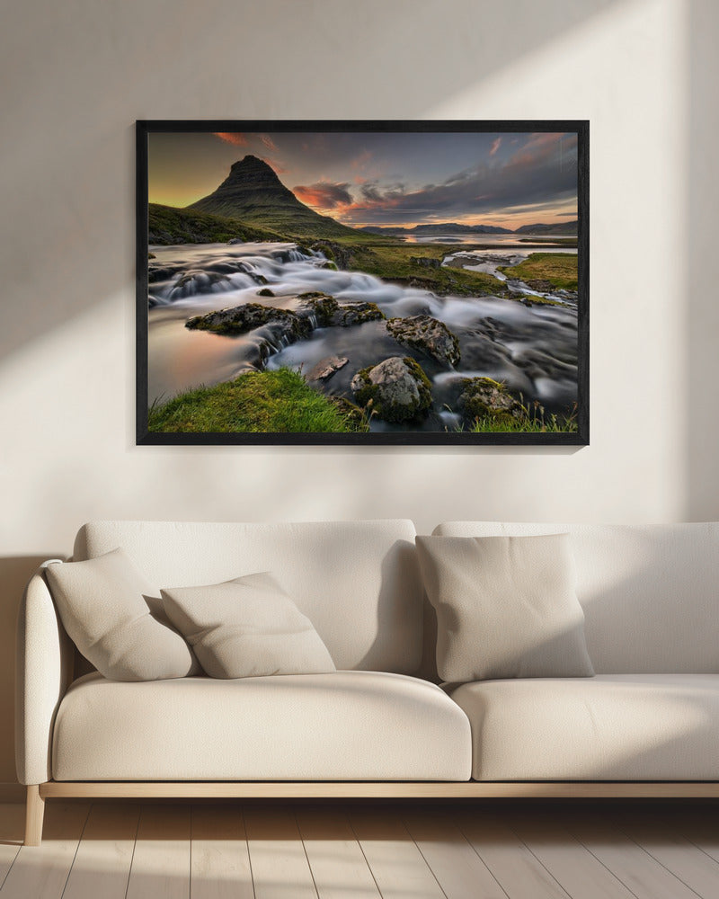 vroeg in de ochtend | Canvas