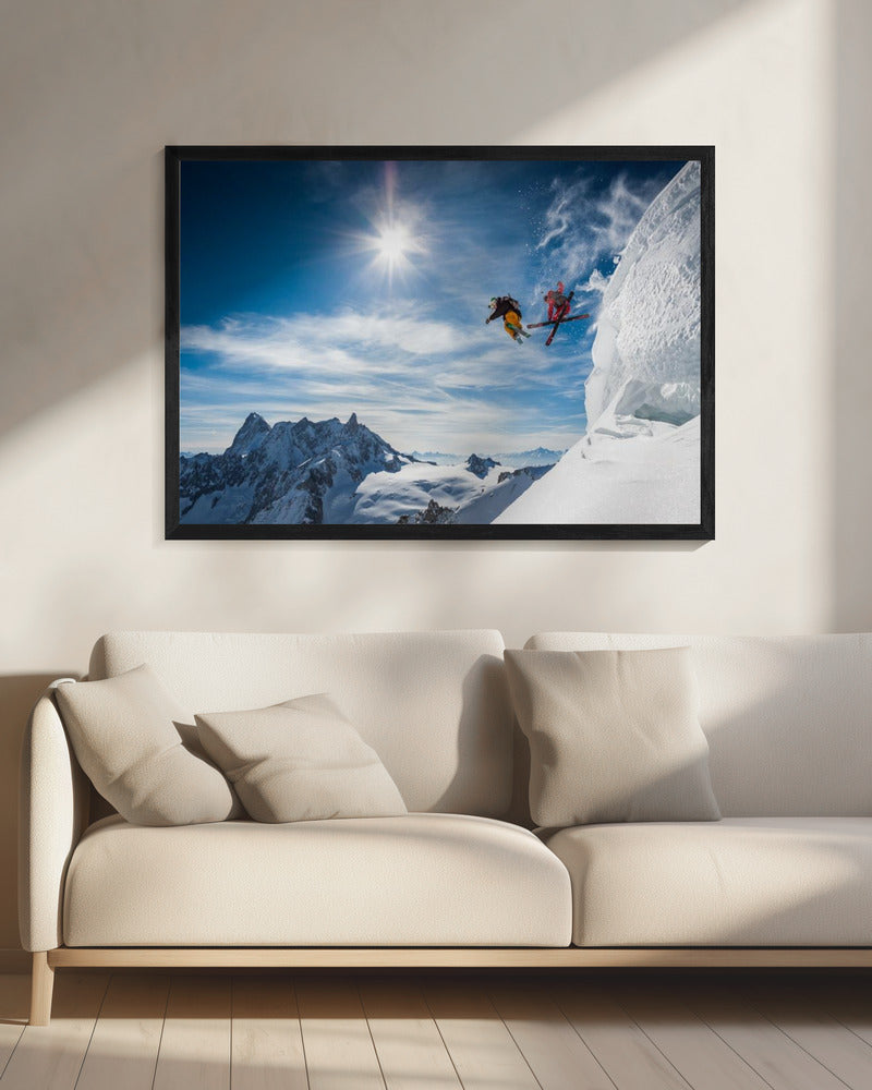 Springende legendes | Canvas