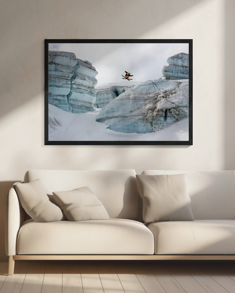 Candide Thovex uit het niets in het nergens | Canvas