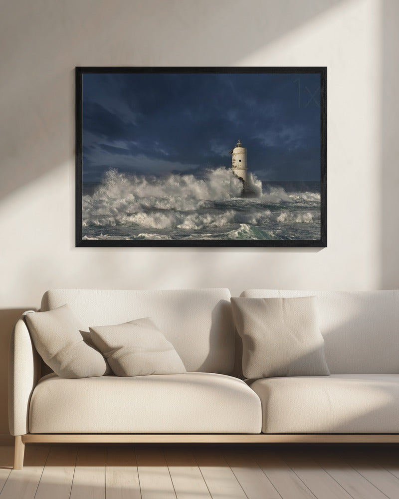 Faro di Mangiabarche (Calasetta-Sardegna) | Canvas