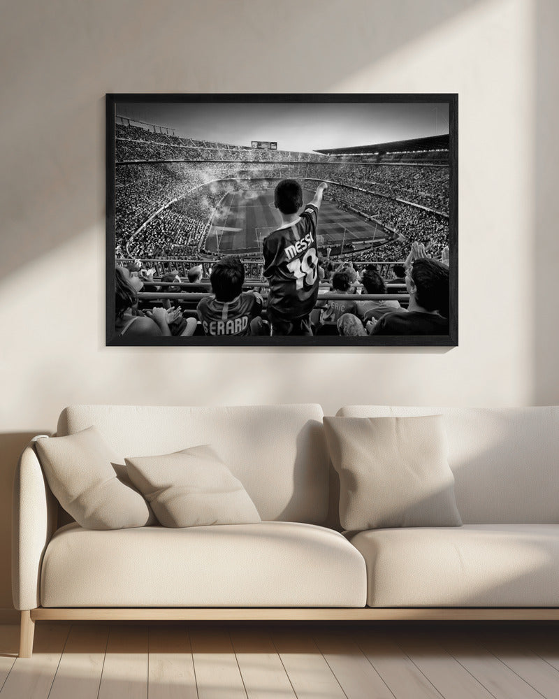 Kathedraal van het voetbal | Canvas
