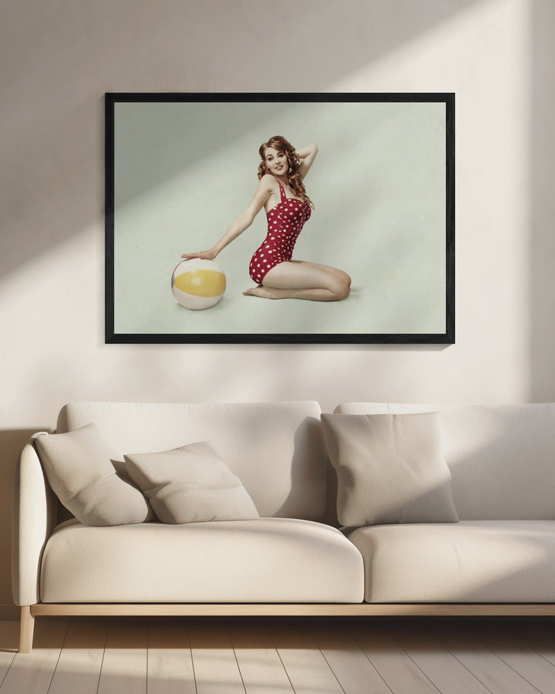 Strand Pin-up | Canvas