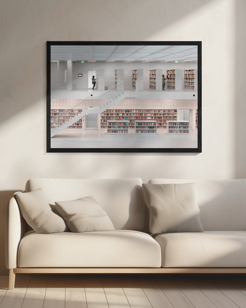 in de bibliotheek, 2014 | Canvas