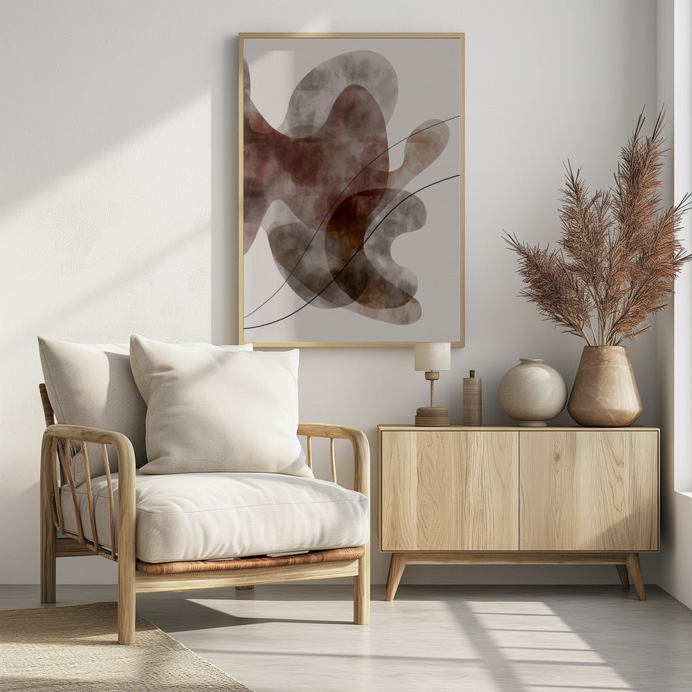 Rood zeewier | Poster