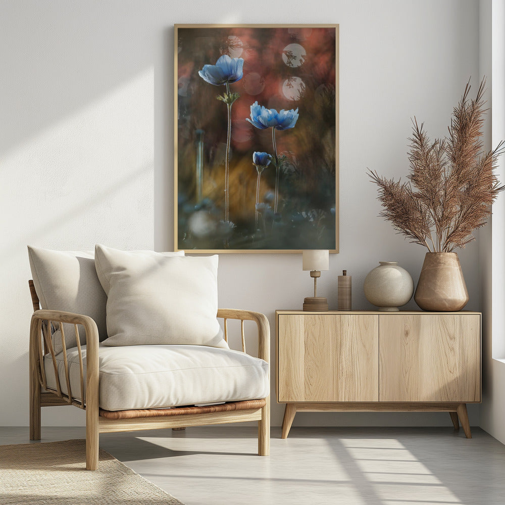 A riot of colors in a grey and dreary world | Poster