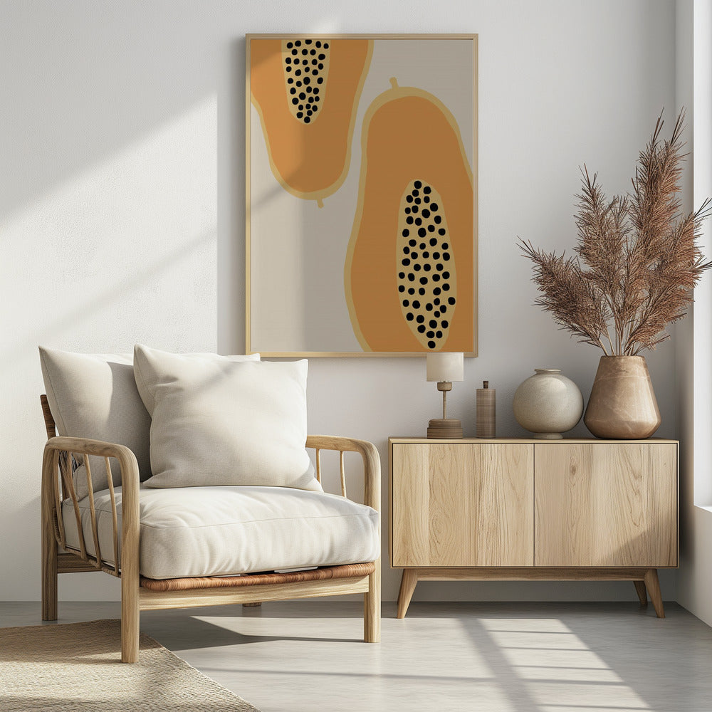 Papaya Fruit | Poster