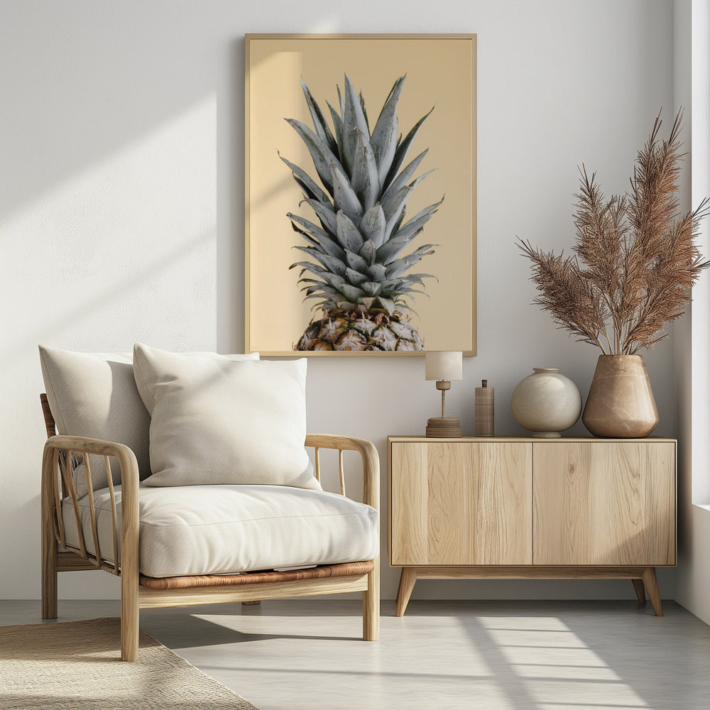 Ananas Geel 04 | Poster