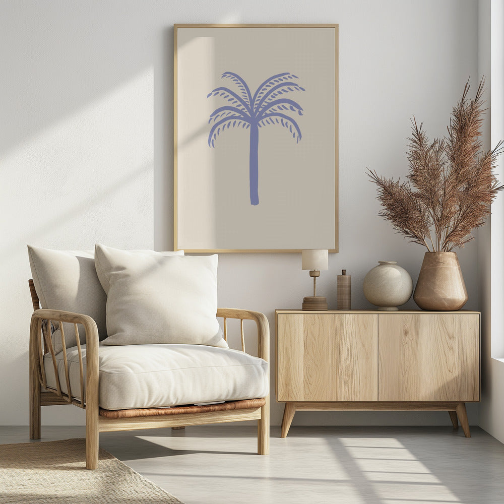 Lilac Palm | Poster