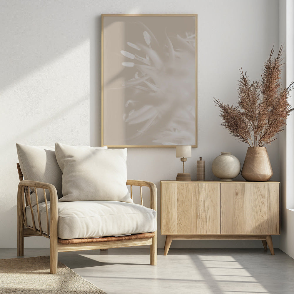 Bloem Beige_1 | Poster