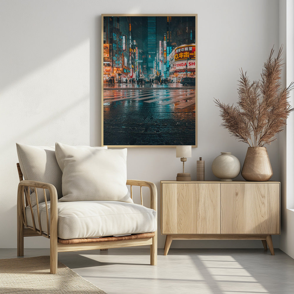 Op straat | Poster