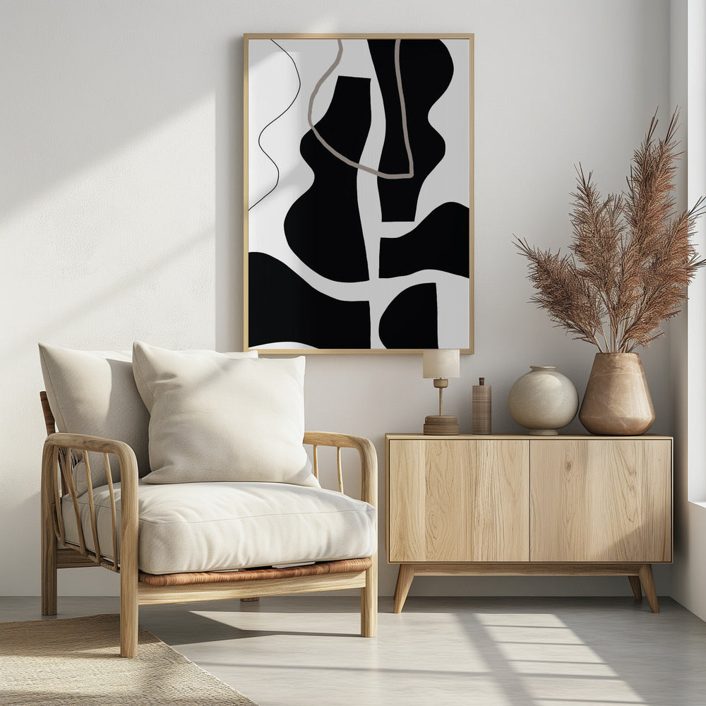 Flowing Silhouettes | Poster