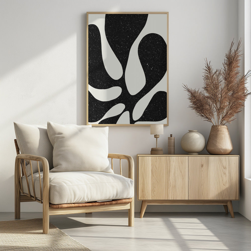 Organisch silhouet | Poster