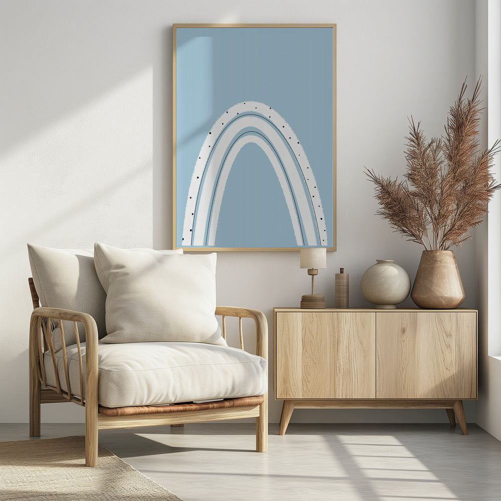 Black and White Rainbow | Poster