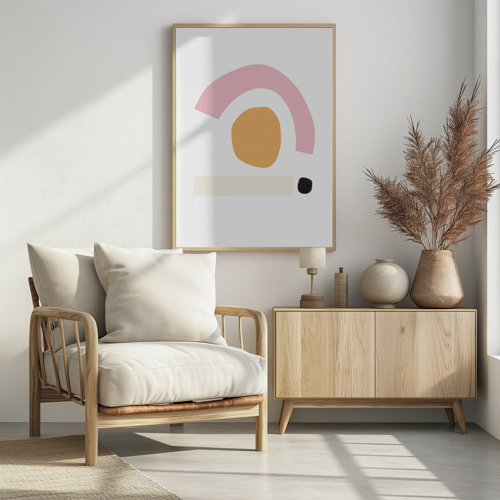 Minimalistische vormen | Poster