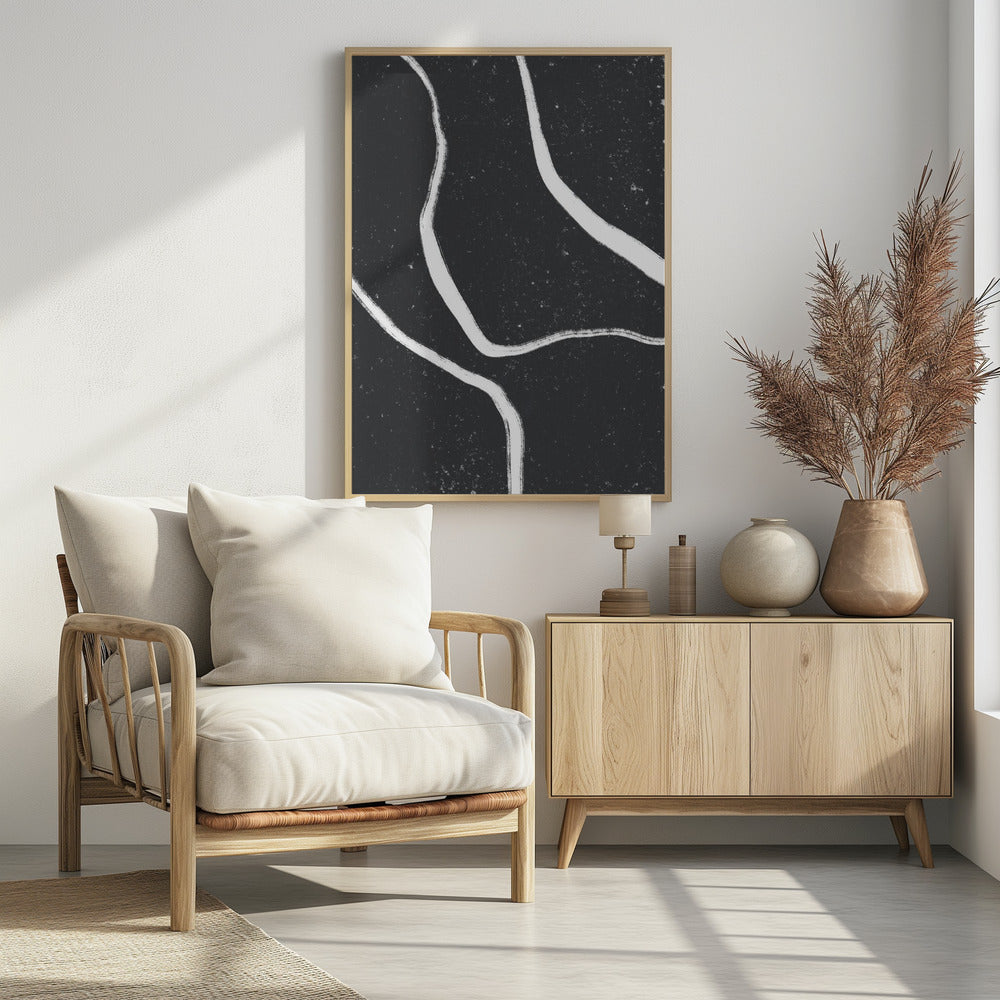 Monochrome paden | Poster