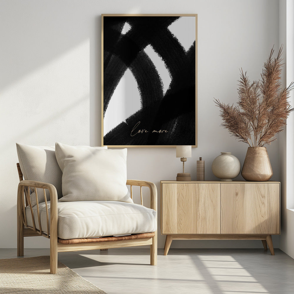 Het abstracte pad van de liefde | Poster