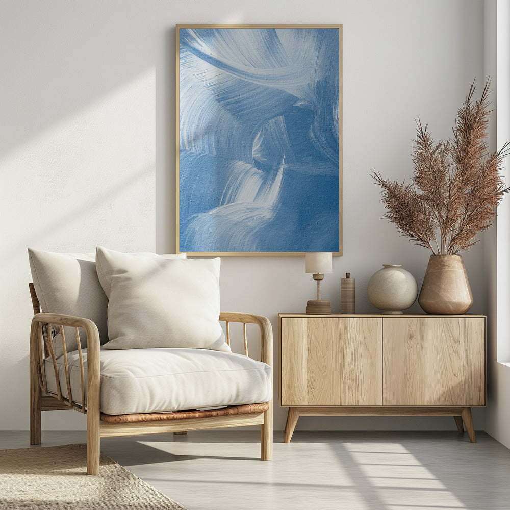 Acryl golven | Poster