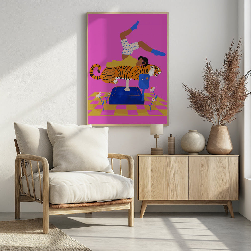 Put a tiger in your heart | Poster