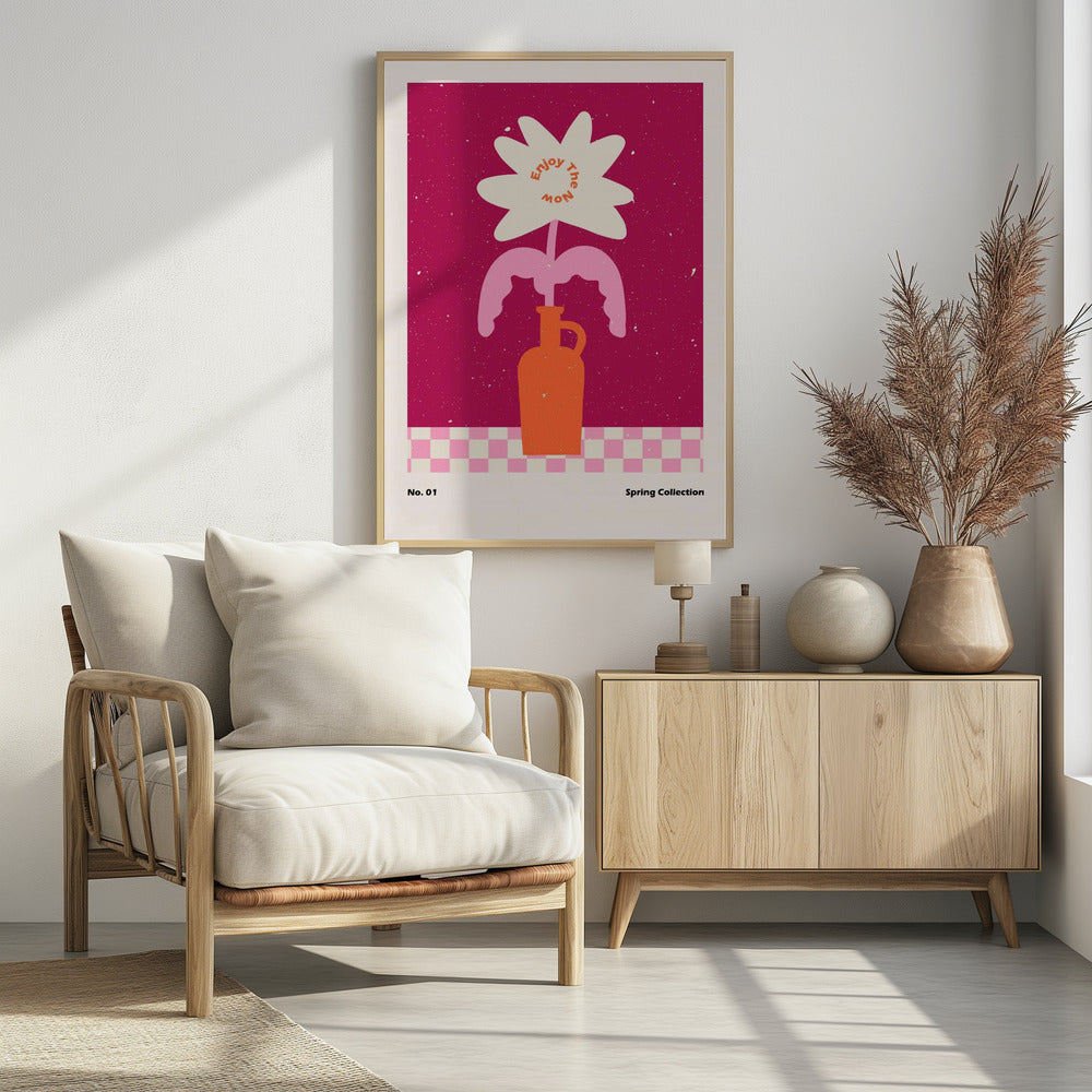 Lentebloem #01 | Poster