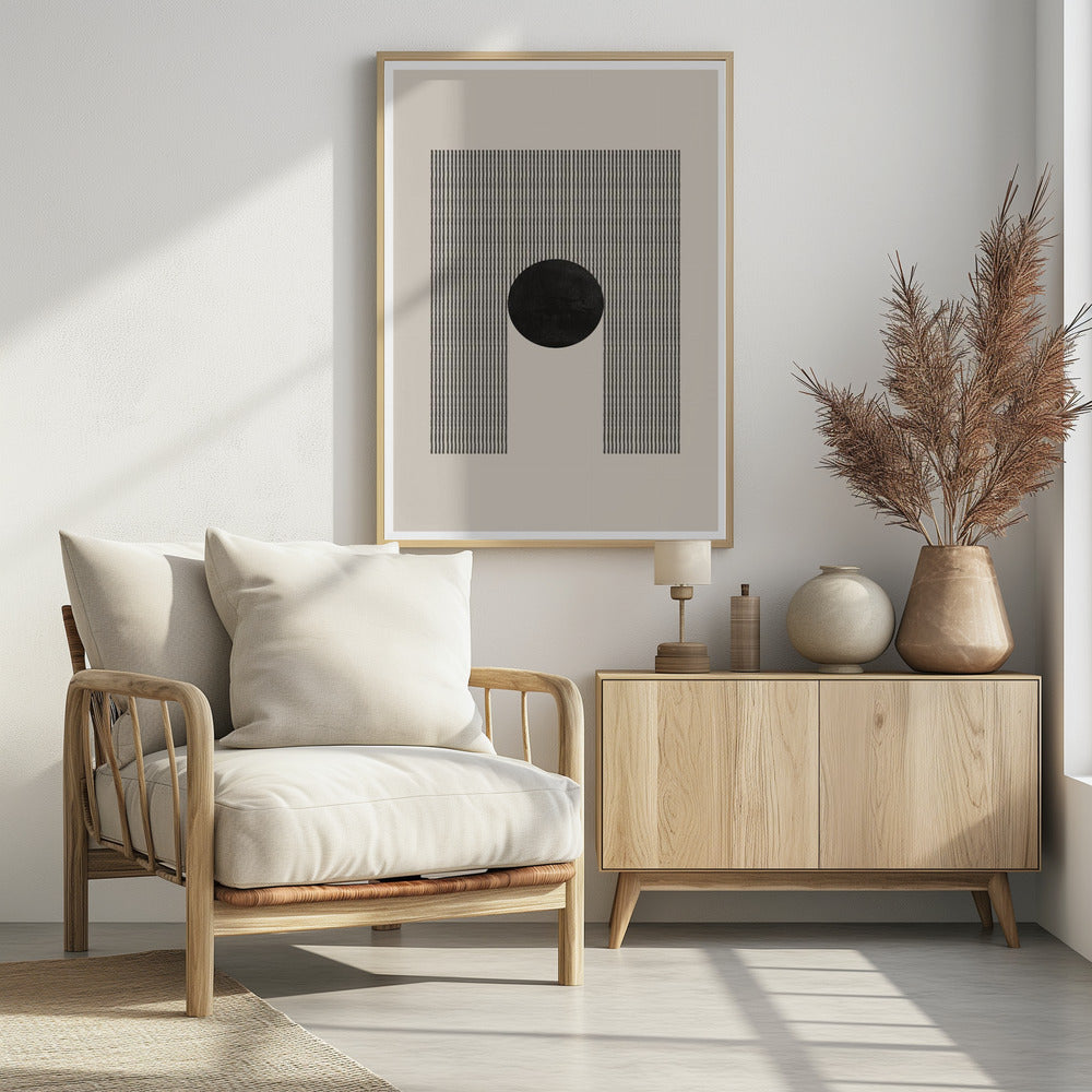 Geometrische eclips | Poster