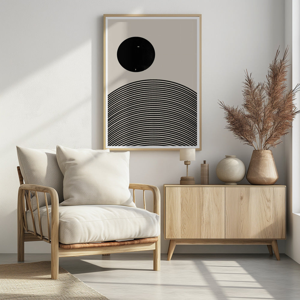 Cirkel en krommen | Poster