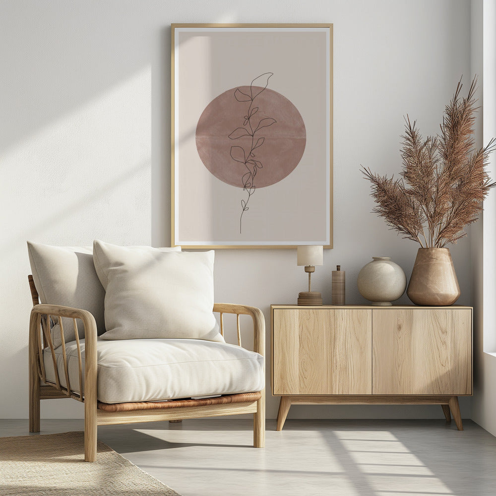 Cirkel en Wijnstok | Poster