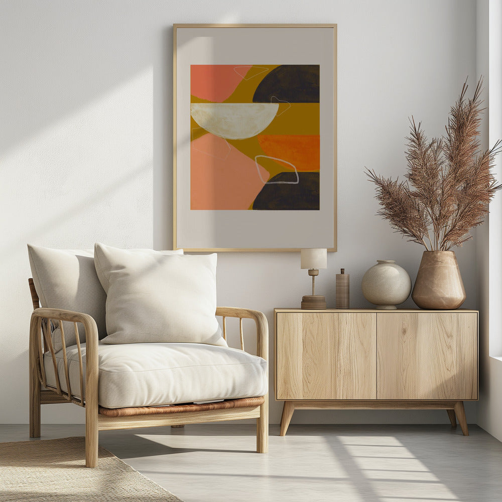 Abstracte harmonie | Poster