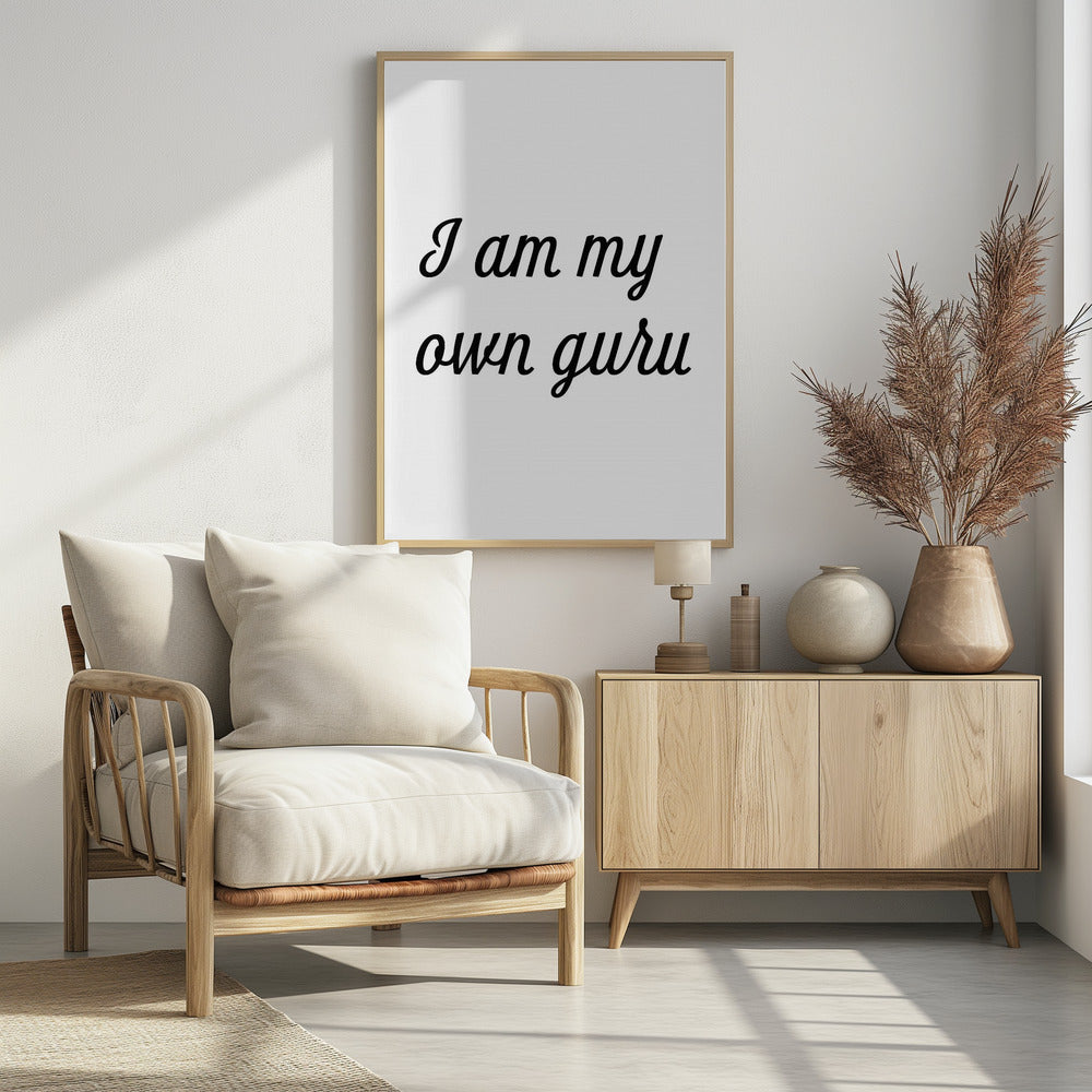 Ik ben mijn eigen goeroe | Poster