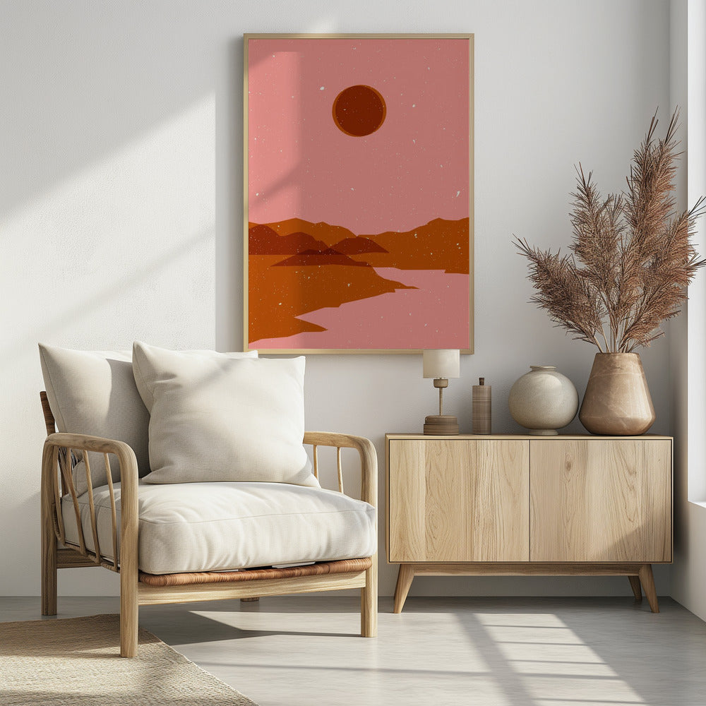 Maanlandschap | Poster