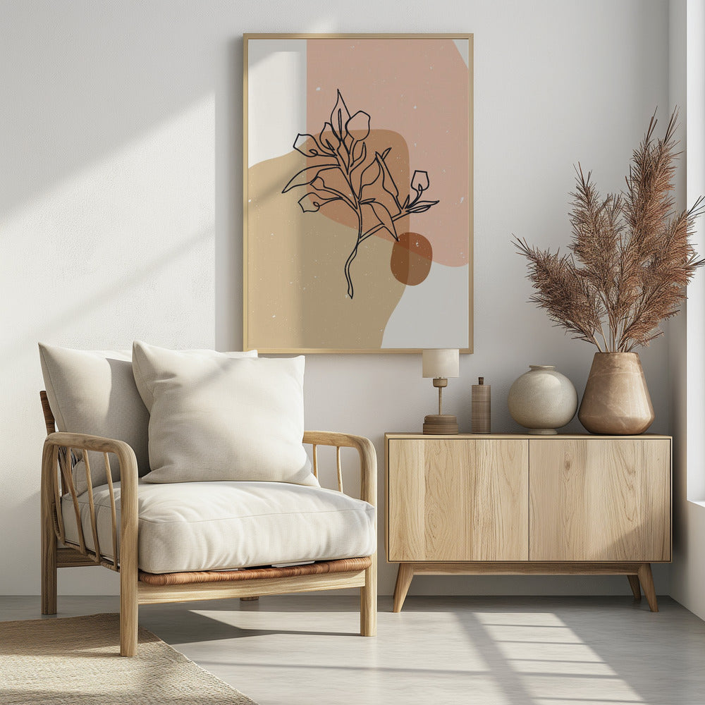Abstracte compositie 14 | Poster