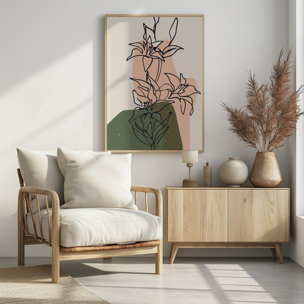 Abstracte compositie 17 | Poster