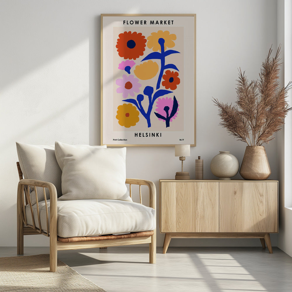 Flower Market. Helsinki | Poster