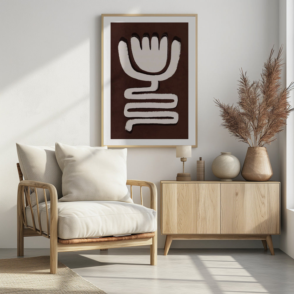 Grillige bloei | Poster