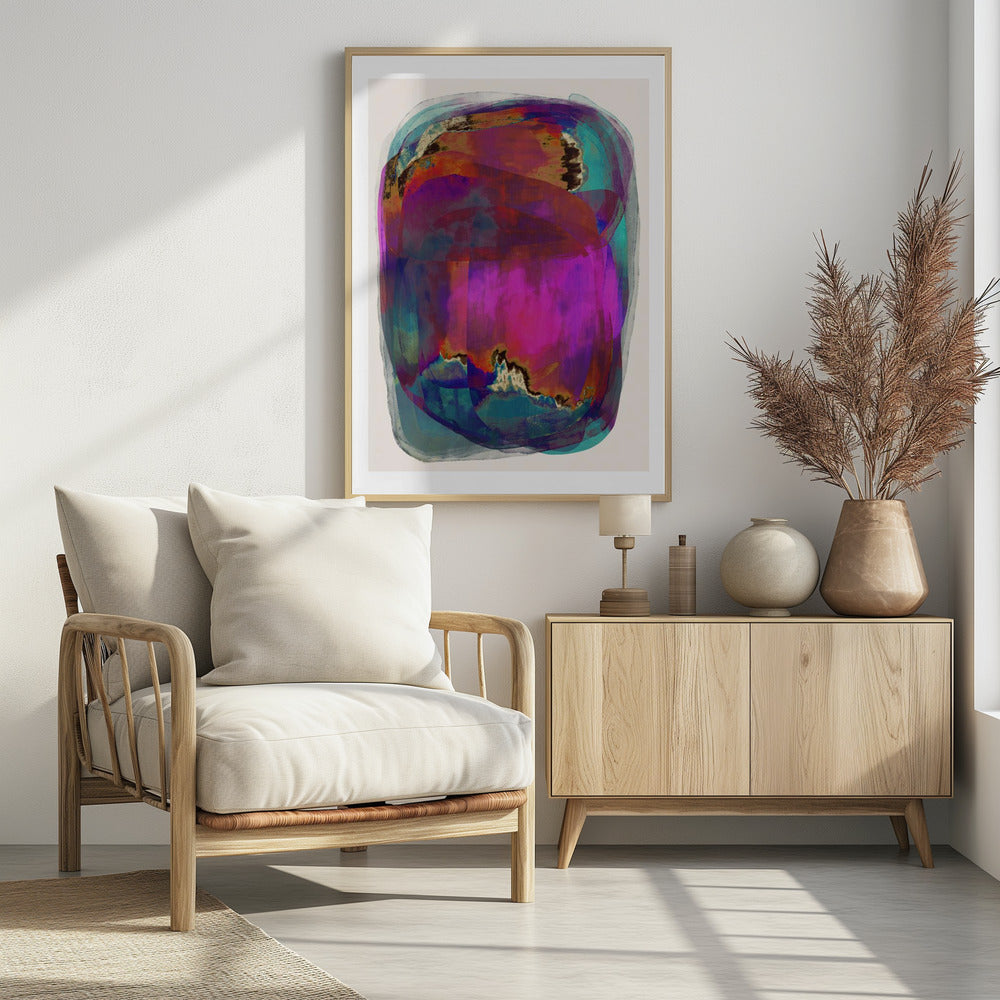 Levendige wervelwind | Poster