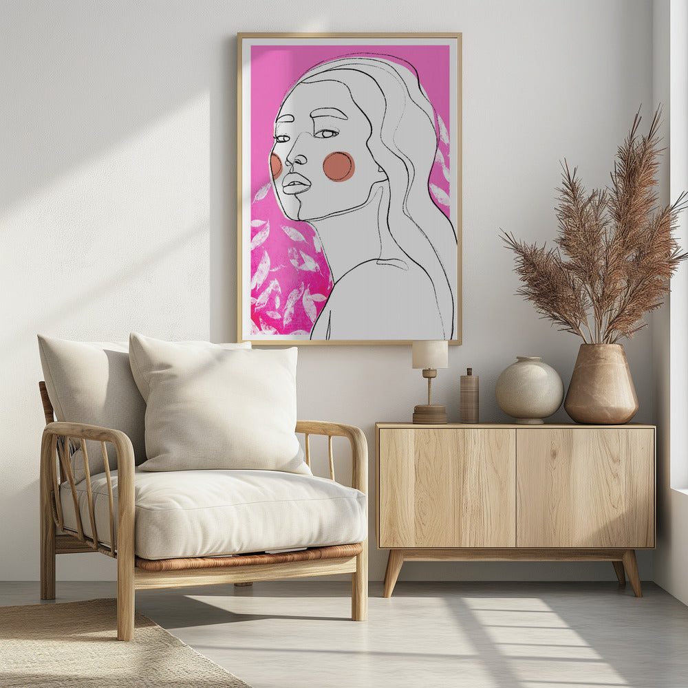 Roze mijmering | Poster