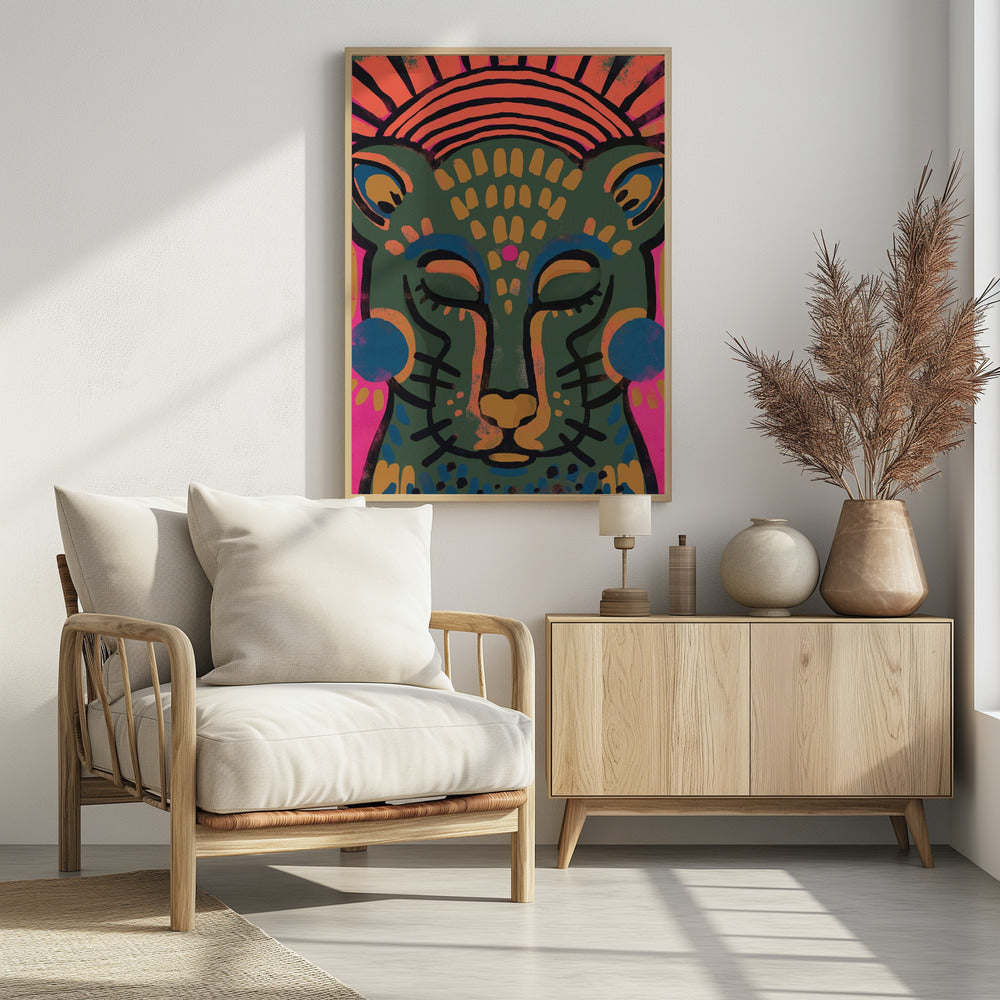 Levendige kattendroom | Poster