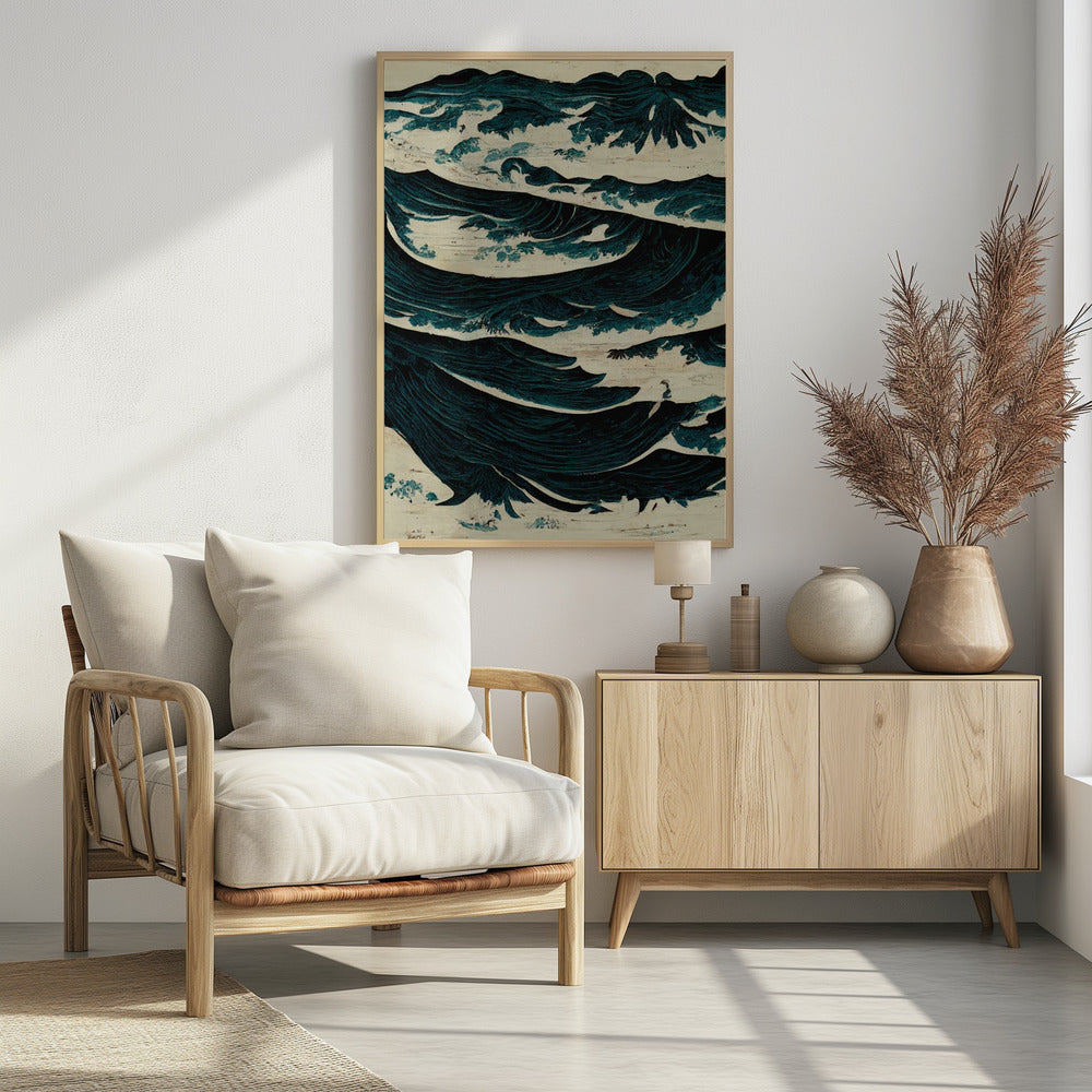 Turbulente golven | Poster